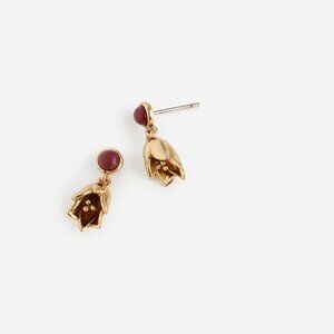 NWT Madewell Semiprecious Lily Drop Earrings